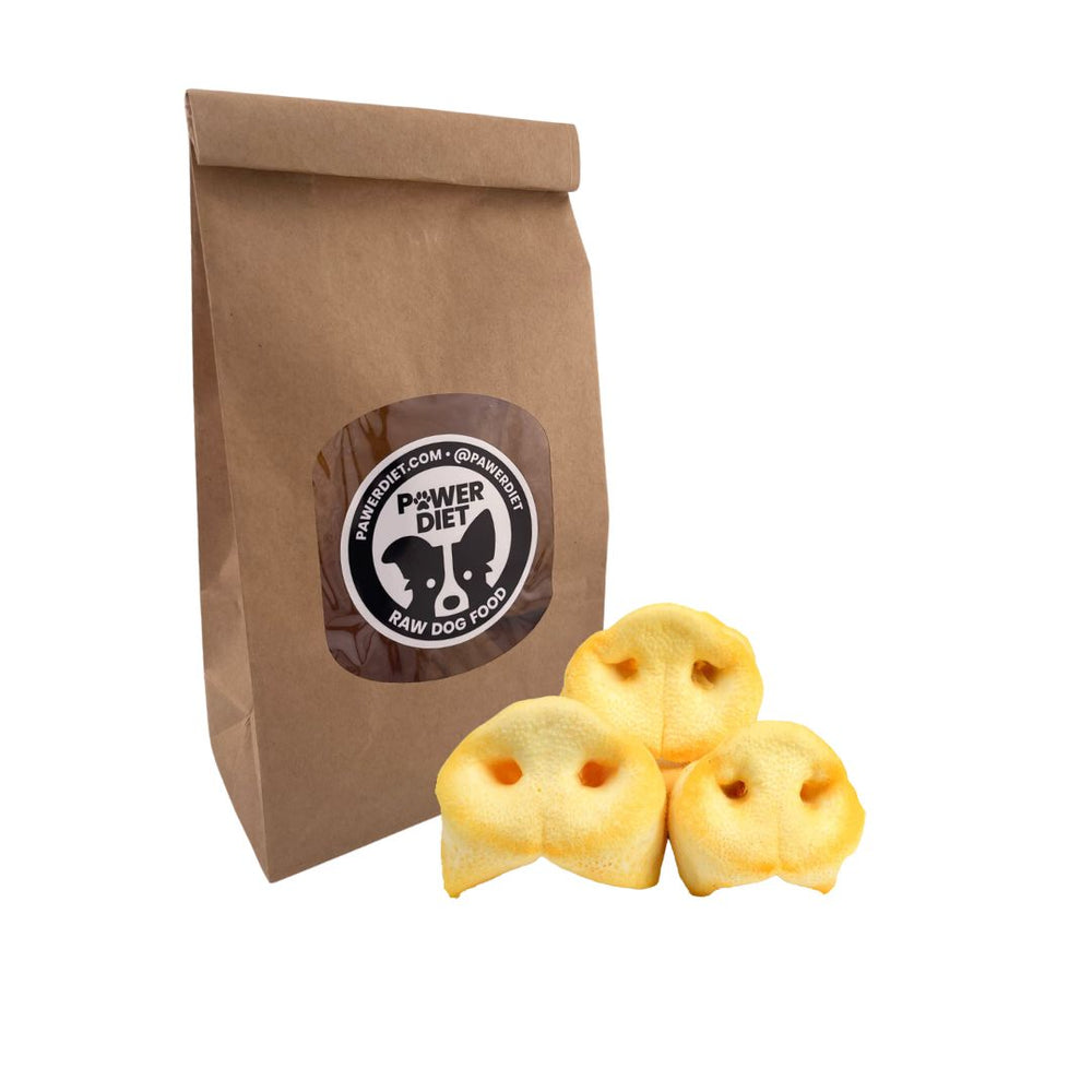 Pig Snout treat 100% natural single ingredient treats for dogs of all breeds and sizes.