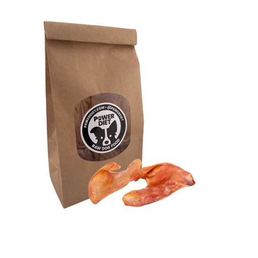 Pig Ear Chews are 100% natural single ingredient treats for dogs.