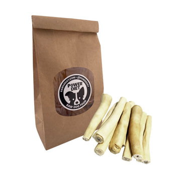 4" Cow Tails Treats 100% Natural healthy for light chewers